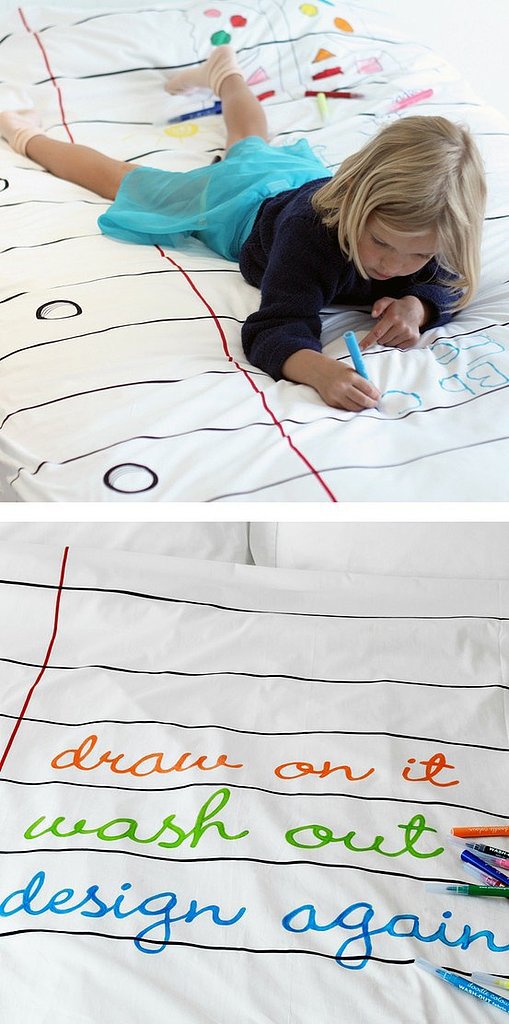 A Duvet You Can Doodle on A Duvet You Can Doodle on