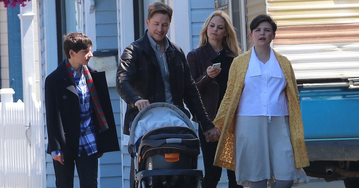 Once Upon a Time Cast Filming Season 4 Pictures POPSUGAR Entertainment