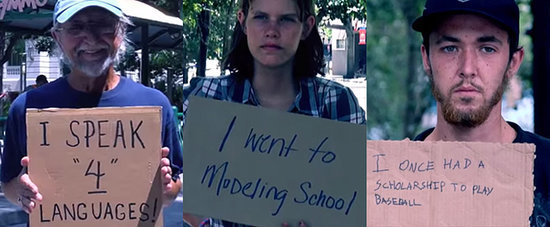 Homeless People Touchingly Share Their Stories Via Cardboard Signs Homeless People Touchingly Share Their Stories Via Cardboard Signs