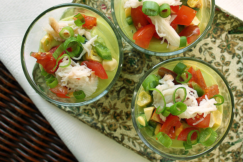 Chilled Corn and Avocado Soup Chilled Corn and Avocado Soup