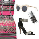 How To Style A Bright Dress For Day And Night How To Style A Bright Dress For Day And Night