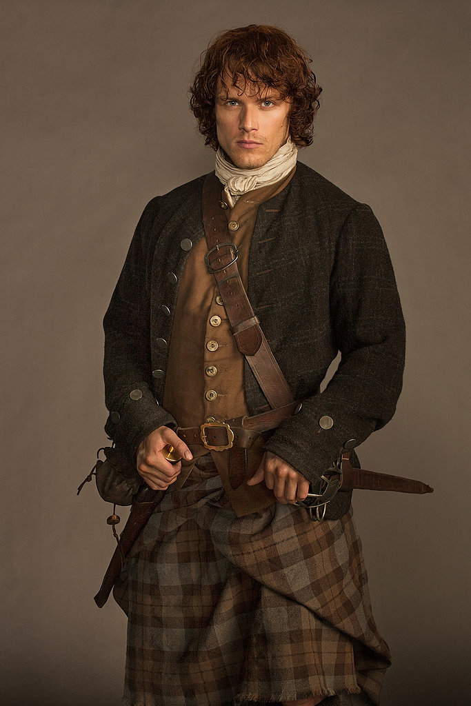 Sam Heughan as Jamie Fraser | Outlander's Official Character Portraits: Jamie and Claire Come to ...