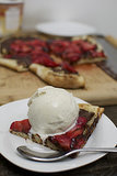 Strawberry and Chocolate Grilled Pizza