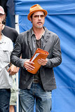 What Honeymoon? Brad Pitt Goes on a Solo Outing in NYC