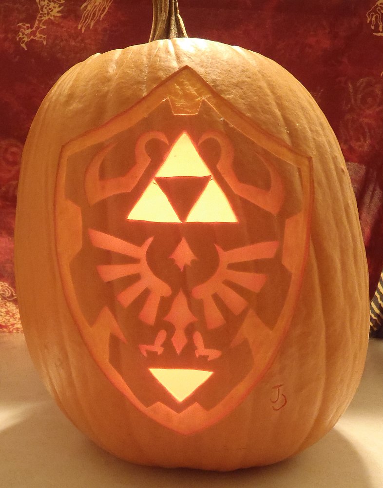 Zelda Pumpkin Carving Templates