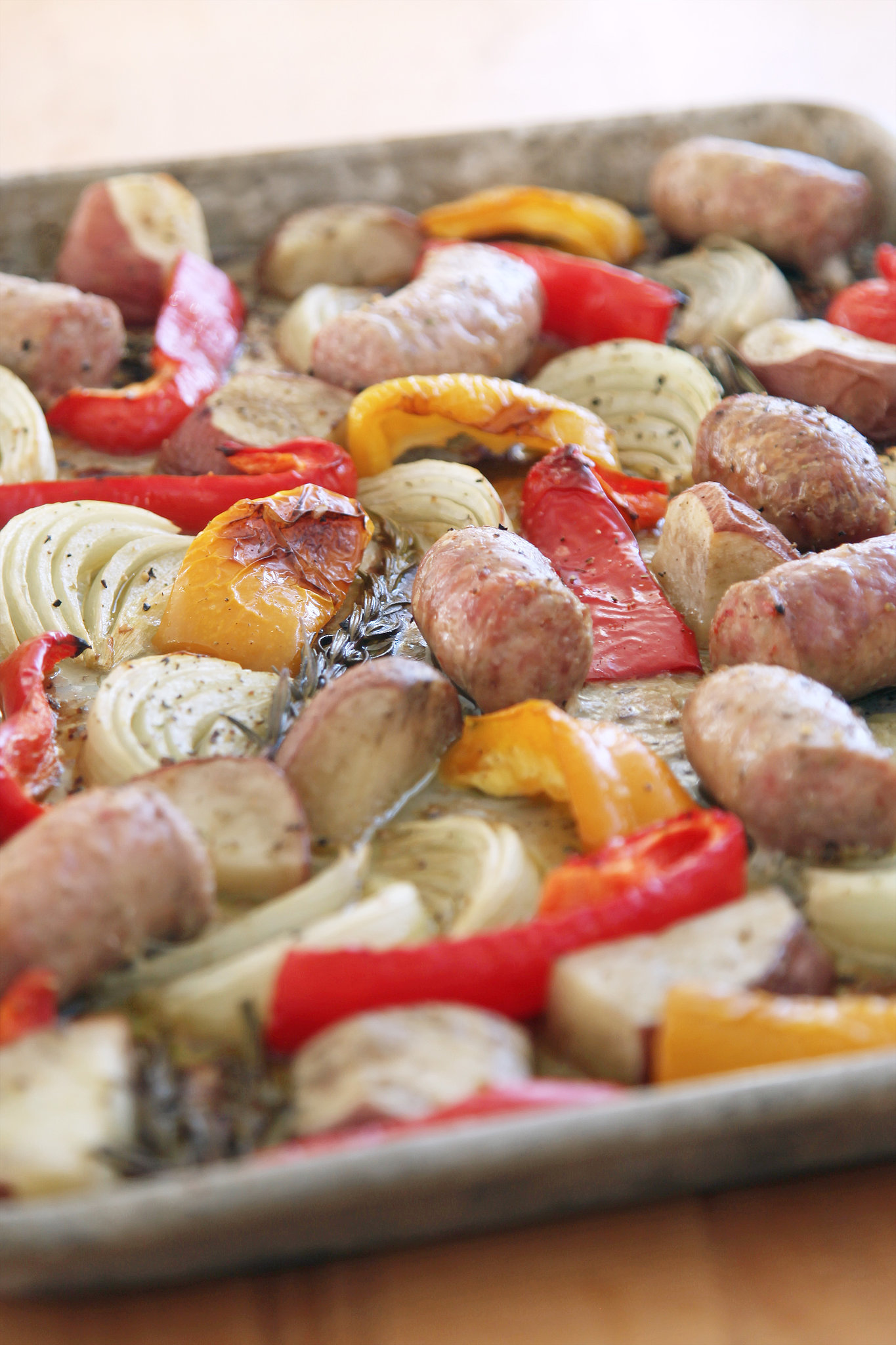 Roasted Italian Sausage With Onions and Peppers | POPSUGAR Food