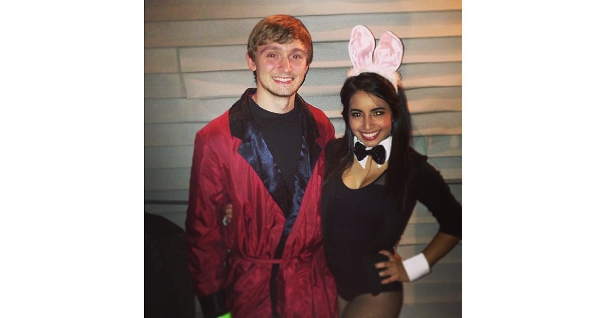 Couples Costumes Hef Jacket And Playmatebunny Hot Sex Picture