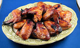 Super easy Oriental style chicken wings