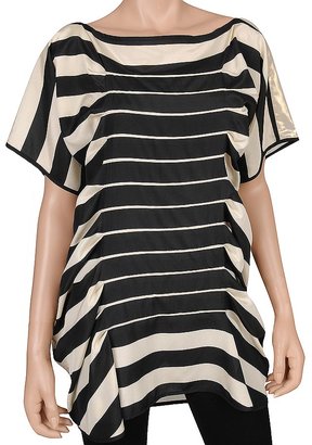 Fab Find-Striped Metallic Top $32 from Forever 21
