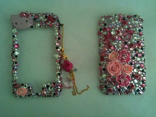 my blinged out iphone