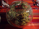 Easy Thanksgiving Centerpiece and a Little Stroll