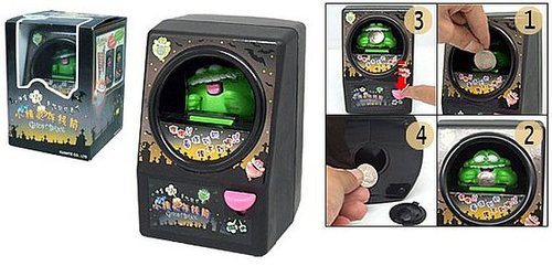 Magic Piggy Bank with Optical illusions
