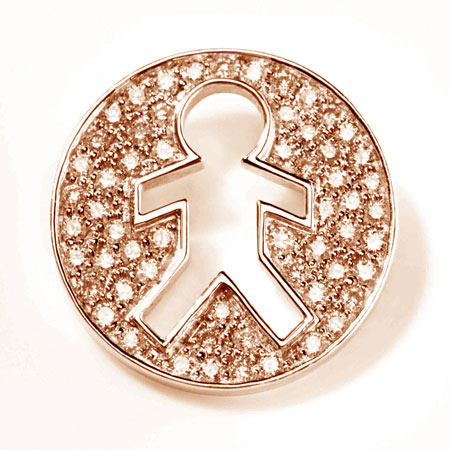 Zachary .59ct Diamonds 14k Rose Gold