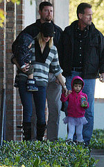 Elin Nordegren steps out with the kids