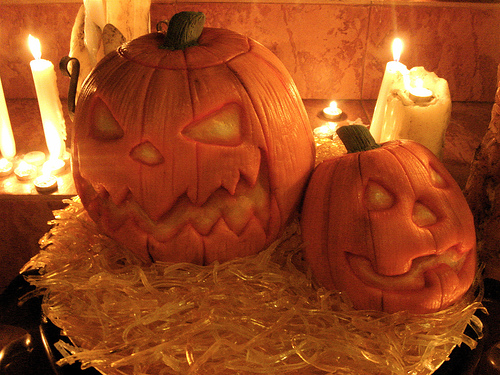 Jack o latern Cake