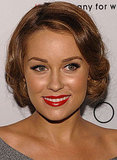 Lauren Conrad Wearing Red Lipstick Lauren Conrad Wearing Red Lipstick
