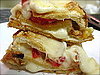Triple-Decker Baked Italian Cheese Sandwiches