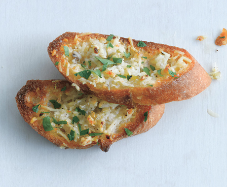 Garlic and Cheese Crostini Garlic and Cheese Crostini