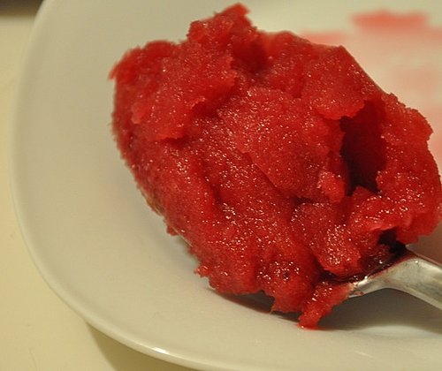 Minty Blood Orange Sorbet Minty Blood Orange Sorbet