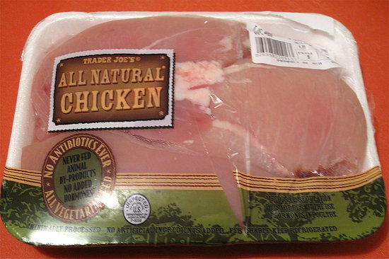 Buy boneless, skinless chicken breasts.