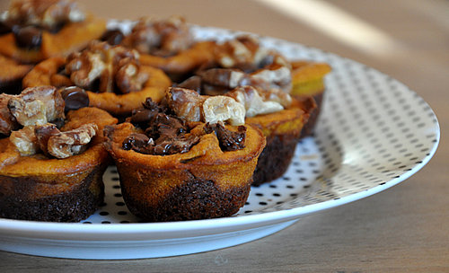 Layered Pumpkin Brownies Layered Pumpkin Brownies