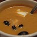 Dung-Beetle-Garnished Pumpkin Soup