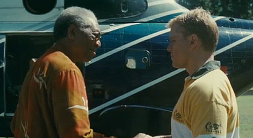 Video Trailer of Matt Damon and Morgan Freeman in Nelson Mandela Biopic Film Invictus