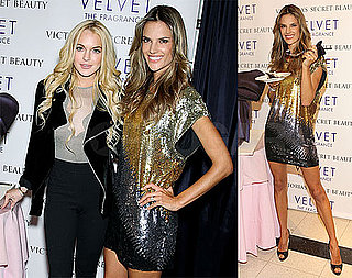 Photos of Lindsay Lohan and Alessandra Ambrosio in NYC