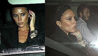 Photos of David And Victoria Beckham Taking Their Kids Out For Dinner in LA