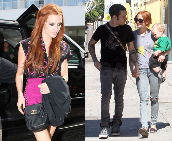 Photos of Ashlee Simpson, Pete and Bronx in LA 2009-10-19 09:56:40