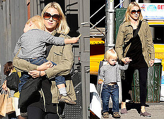 Photos of Naomi Watts And Alexander Schreiber in NYC