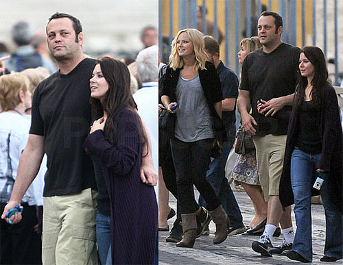 Photos of Vince Vaughn and Kyla Weber in Rome