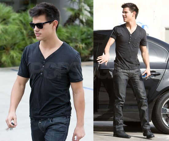 Photos of Taylor Lautner Out to Lunch