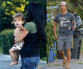 Photos of Matthew McConaughey And Levi McConaughey Together in LA