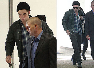 Photos of Robert Pattinson Arriving at LAX