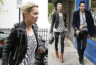 Photos of Kate Moss And Jamie Hince Getting Lunch in London