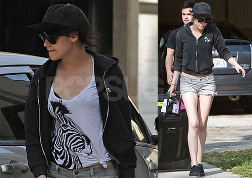 Photos of New Moon's Kristen Stewart Wearing Short Shorts Around LA
