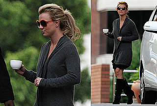 Photos of Britney Spears Prepping For Her Concert in Perth