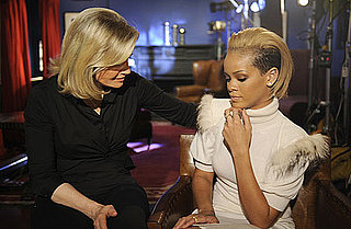 Photo of Rihanna With Diane Sawyer For Good Morning America Interview