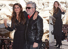 Photos of Penelope Cruz And Pedro Almodovar Promoting Broken Embraces in Rome