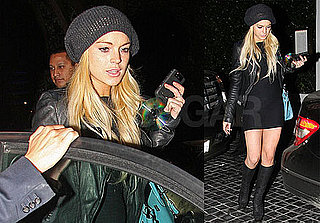 Lindsay Lohan Leaves a Restaurant in LA After Being Criticized by Ungaro