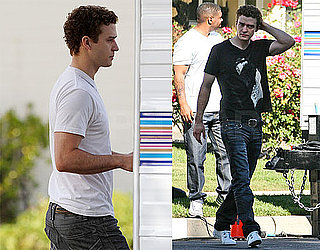 Photos of Justin Timberlake on the Set of The Social Network 2009-11-11 16:30:00