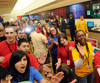 Microsoft Store Opening Photos