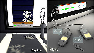 Some Shine Solar Charger Charges Your Gadgets With a Curtain and the Sun