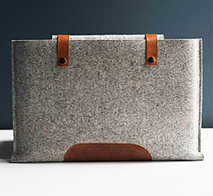Byrd & Belle Felted Merino Wool Laptop Sleeve