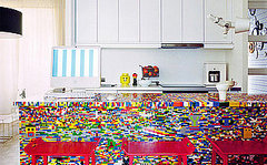 The Lego Kitchen That Rocks 20,000 Colorful Pieces
