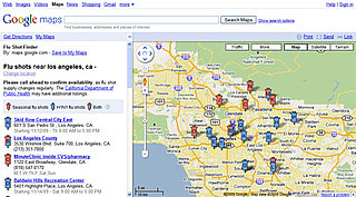 Find Out Where to Get the H1N1 Vaccine Using Google Maps