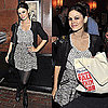 Rachel Bilson Attends Lucky Magazine's Fall Denim Tour Event in Polka Dot Tank and Myne Skirt