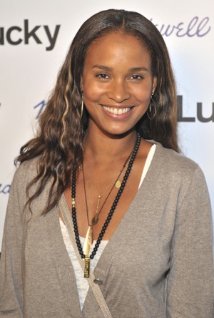 Joy Bryant at the Lucky/Madewell Shopping Event in LA