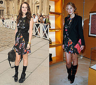 Leighton Meester and Catherine McNeil Wear the Same Louis Vuitton Floral Dress